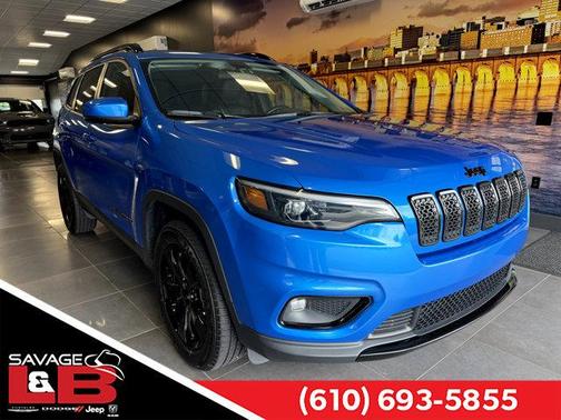 Hydro Blue Pearlcoat 2020 Jeep Cherokee Latitude Plus