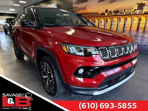 Red 2026 Jeep Compass Limited