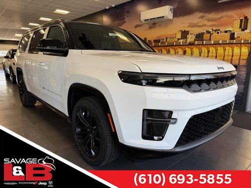 Bright White Clearcoat 2026 Jeep Grand Wagoneer L RESERVE