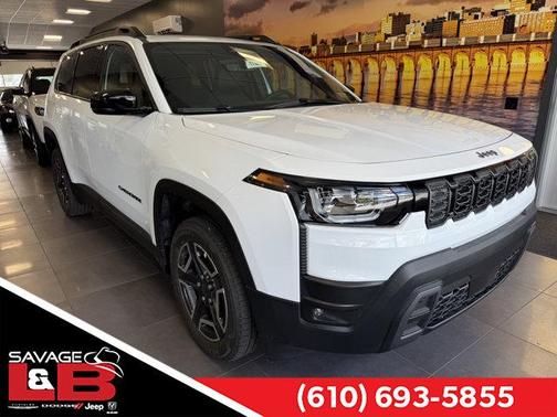 Bright White Clearcoat 2026 Jeep Cherokee LAREDO/LIMITED