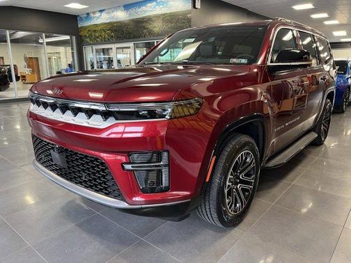 Velvet Red Pearlcoat 2026 Jeep Grand Wagoneer Base