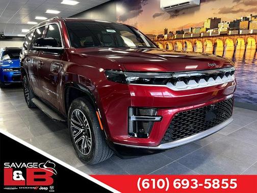 Velvet Red Pearlcoat 2026 Jeep Grand Wagoneer Base