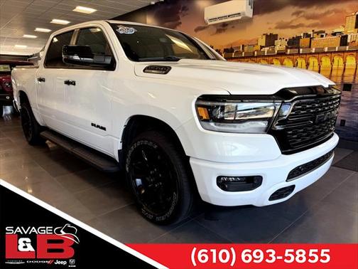 Bright White Clearcoat 2023 RAM 1500 Big Horn Crew Cab 4x4 57' Box