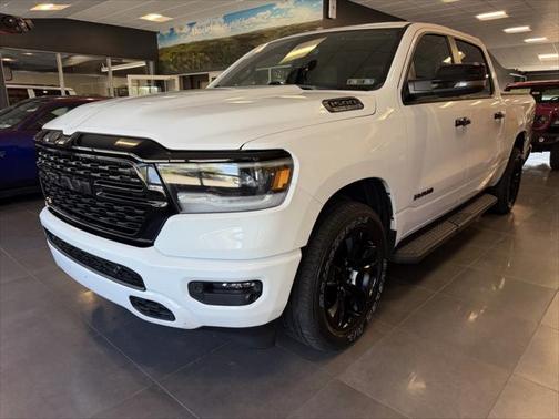 Bright White Clearcoat 2023 RAM 1500 Big Horn Crew Cab 4x4 57' Box