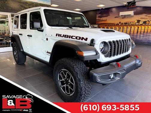 Bright White Clearcoat 2026 Jeep Wrangler Rubicon
