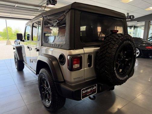 Silver Zynith Clearcoat 2022 Jeep Wrangler Unlimited Sport