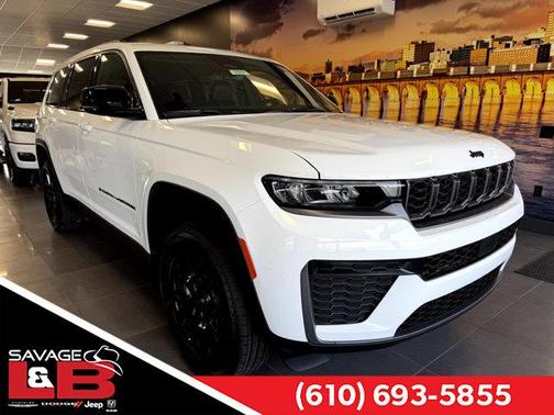 Bright White Clearcoat 2026 Jeep Grand Cherokee L Laredo