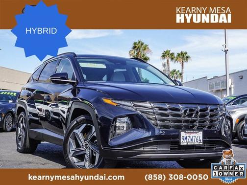 Blue 2024 Hyundai TUCSON Hybrid Limited