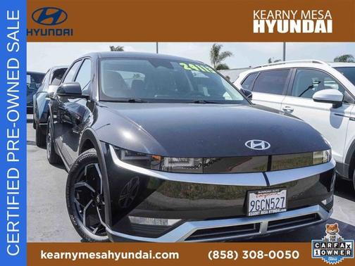 Black 2023 Hyundai IONIQ 5 SE