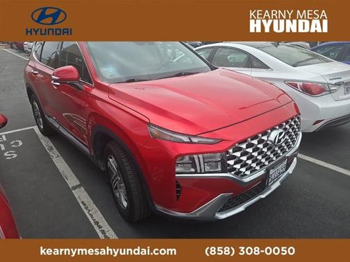 Red 2022 Hyundai SANTA FE SEL