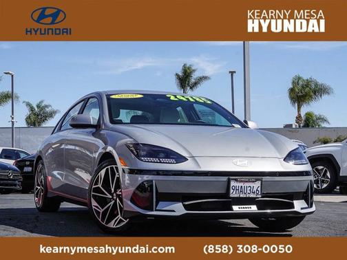 Silver 2023 Hyundai IONIQ 6 SEL