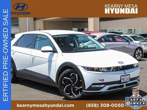 White 2024 Hyundai IONIQ 5 SEL