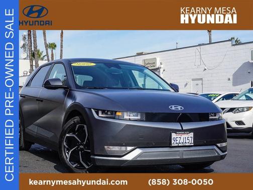 Gray 2023 Hyundai IONIQ 5 SEL