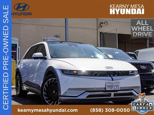 White 2023 Hyundai IONIQ 5 Limited