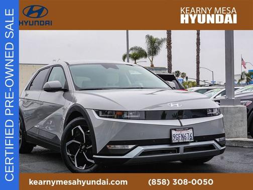 Gray 2023 Hyundai IONIQ 5 SEL