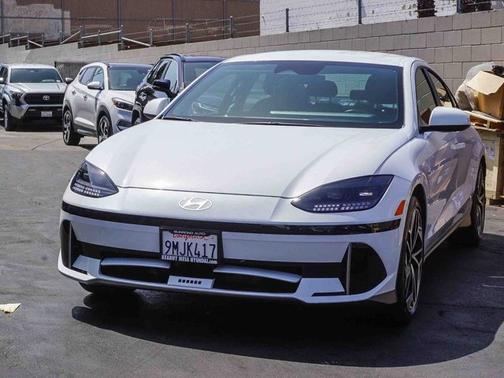 White 2024 Hyundai IONIQ 6 SEL