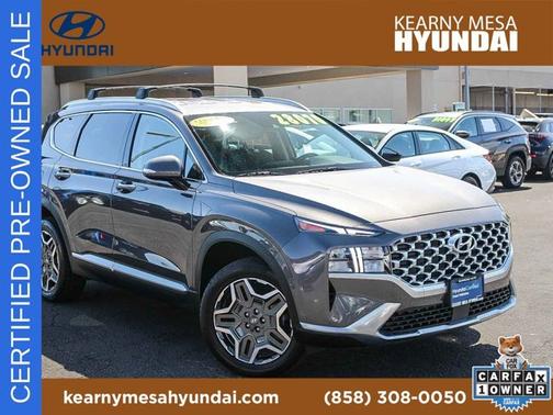 Gray 2023 Hyundai Santa Fe Plug-In Hybrid SEL Convenience