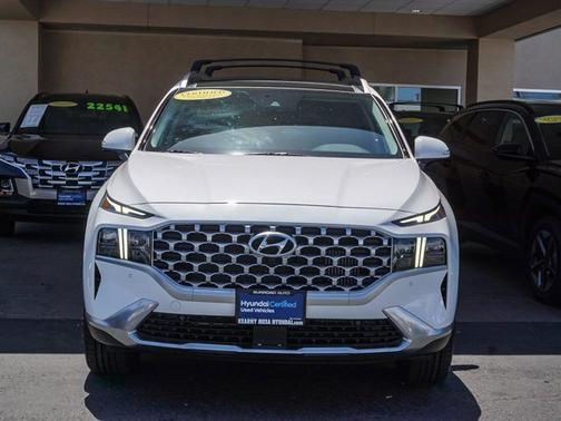White 2023 Hyundai Santa Fe Plug-In Hybrid Limited