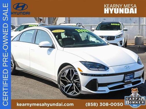 White 2024 Hyundai IONIQ 6 Limited