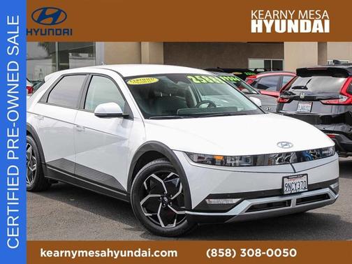 White 2024 Hyundai IONIQ 5 SEL