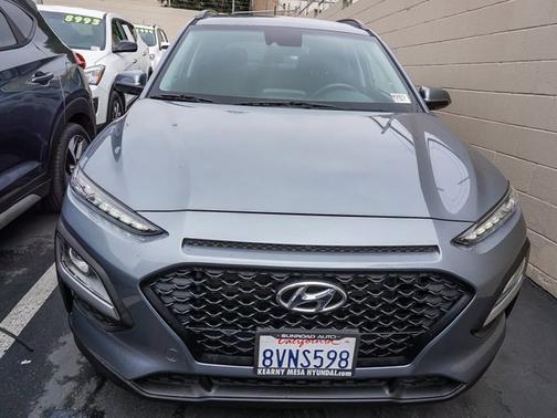 Silver 2021 Hyundai KONA SEL