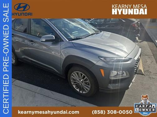 Silver 2021 Hyundai KONA SEL