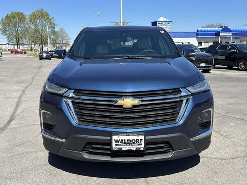 Northsky Blue Metallic 2023 Chevrolet Traverse LS