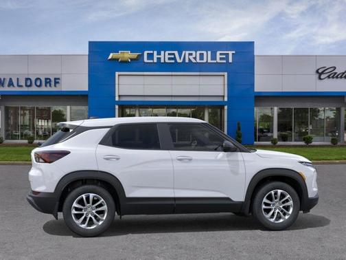 Summit White 2026 Chevrolet Trailblazer LS