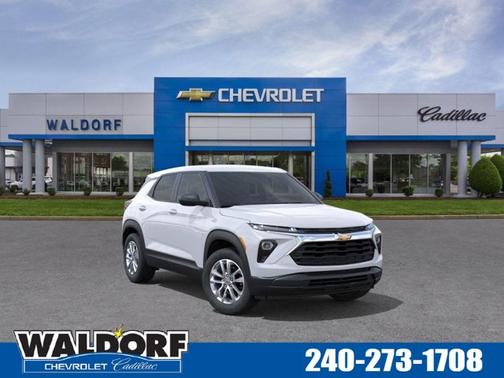 Summit White 2026 Chevrolet Trailblazer LS