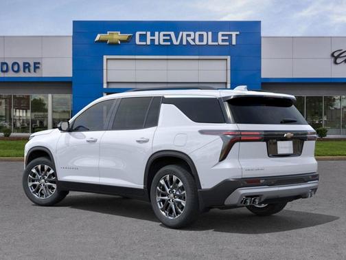 Polar White Tricoat 2026 Chevrolet Traverse FWD LT