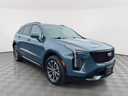 Deep Sea Metallic 2025 Cadillac XT4 AWD Sport