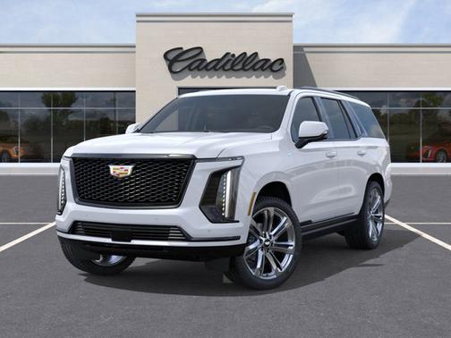 Vibrant White Tricoat 2026 Cadillac Escalade 4WD Sport