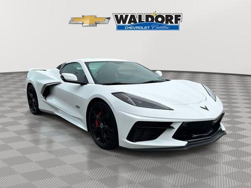 Arctic White 2023 Chevrolet Corvette 3LT