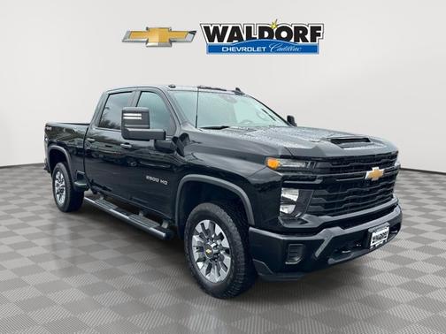 Black 2024 Chevrolet Silverado 2500 Custom