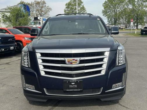 Dark Adriatic Blue Metallic 2020 Cadillac Escalade ESV Premium Luxury