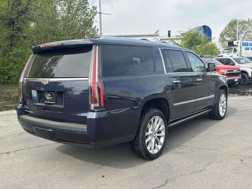 Dark Adriatic Blue Metallic 2020 Cadillac Escalade ESV Premium Luxury