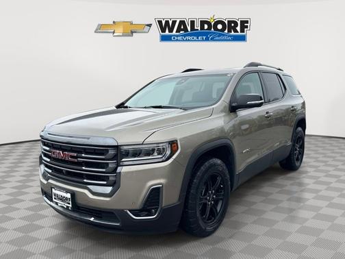 Light Stone Metallic 2022 GMC Acadia AT4