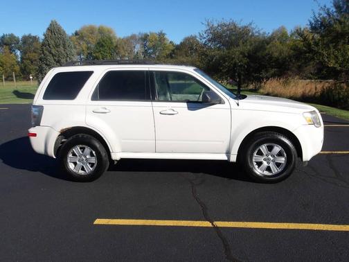 White Suede 2010 Mercury Mariner V6 4dr SUV