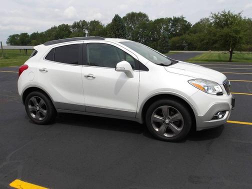 White Pearl Tricoat 2014 Buick Encore Premium