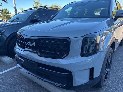 Gray 2024 Kia Telluride EX X-Line
