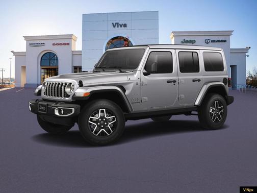 Silver Zynith Clearcoat 2024 Jeep Wrangler Sahara