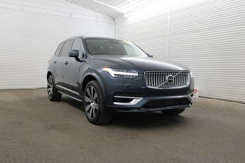 Denim Blue Metallic 2024 Volvo XC90 Recharge Plug-In Hybrid T8 Plus Bright Theme 7 Passenger