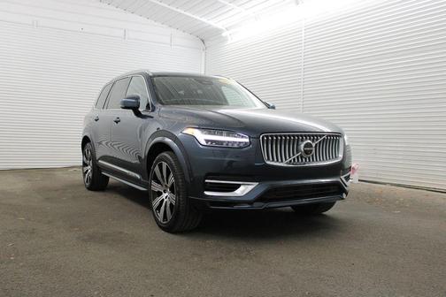 Denim Blue Metallic 2024 Volvo XC90 Recharge Plug-In Hybrid T8 Plus Bright Theme 7 Passenger