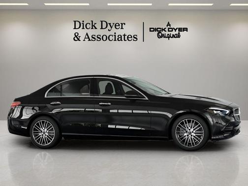 Black 2025 Mercedes-Benz C-Class C 300