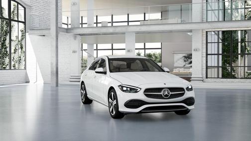 Polar White 2025 Mercedes-Benz C-Class C 300