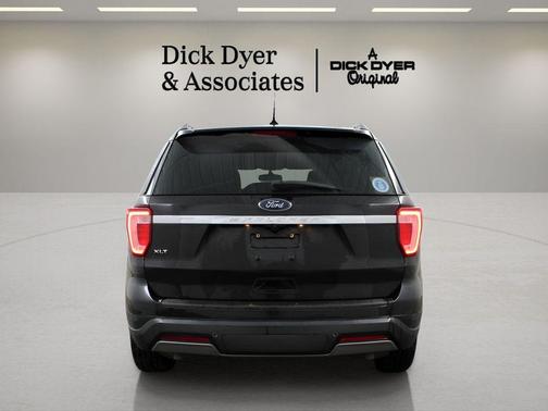 Black Metallic 2019 Ford Explorer XLT