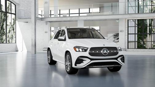 Polar White 2026 Mercedes-Benz GLE 450 4MATIC