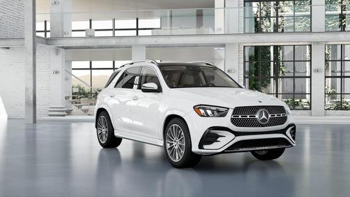 Polar White 2026 Mercedes-Benz GLE 450 4MATIC