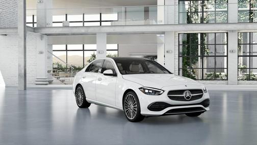 Polar White 2026 Mercedes-Benz C-Class C 300