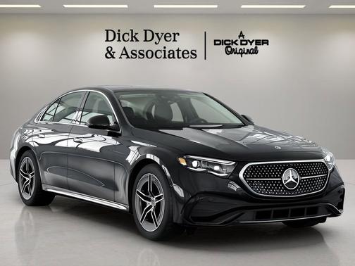Black 2026 Mercedes-Benz E-Class